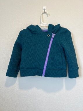 Cat & Jack Teal l Hooded Jacket 12M